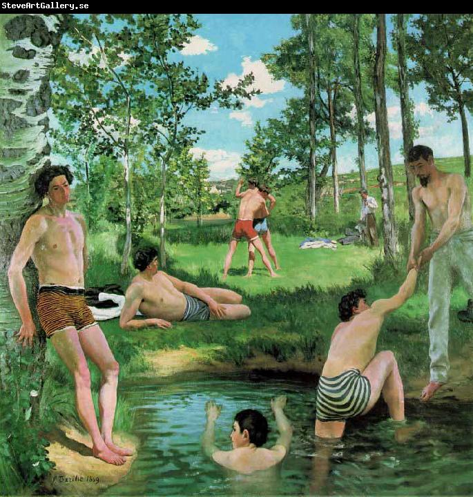 Frederic Bazille Scene dete